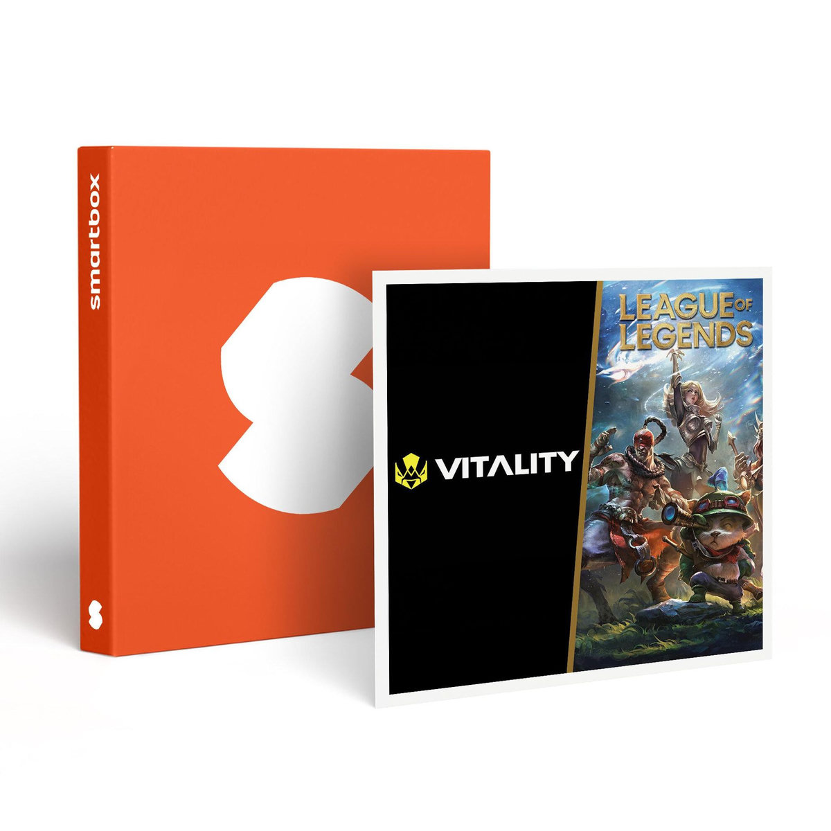 Smartbox Bon cadeau de 29,90 € sur l'e-shop de la Team Vitality et de 20 € sur League of Legends - Coffret Cadeau Multi-thèmes