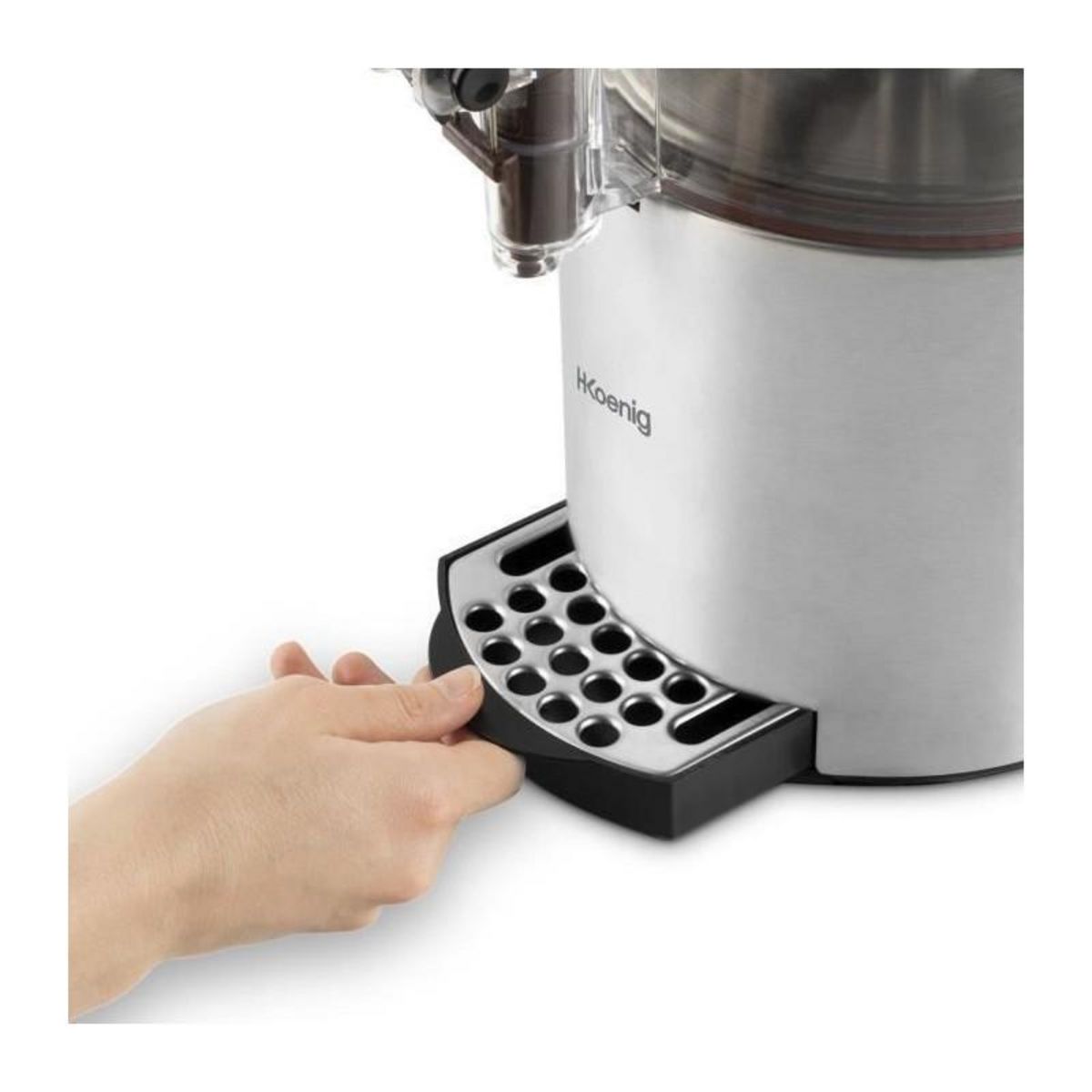 HKOENIG Distributeur de chocolat chaud - H.Koenig - SHK800 - 3 L - 1200 W - Inox