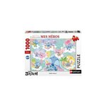 Nathan Puzzle 1000 pièces Nathan Stitch rêveur