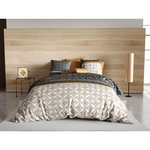 ATELIER DU COTON Parure housse de couette 100%coton 57fils ota. Coloris disponibles : Beige
