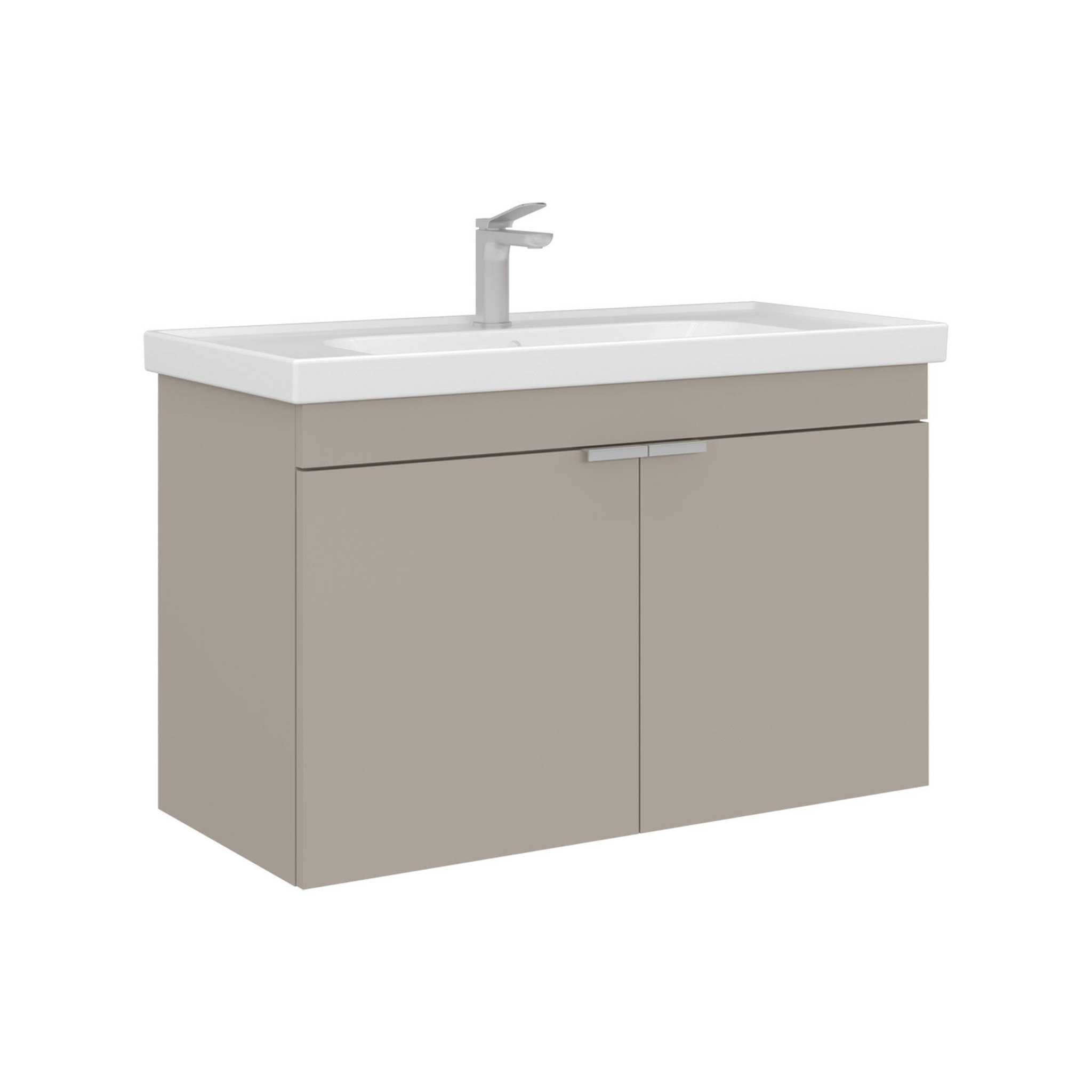 Habitat et Jardin Meuble Vasque  Desna 90  - 90 x 45 x 58 cm - Sand