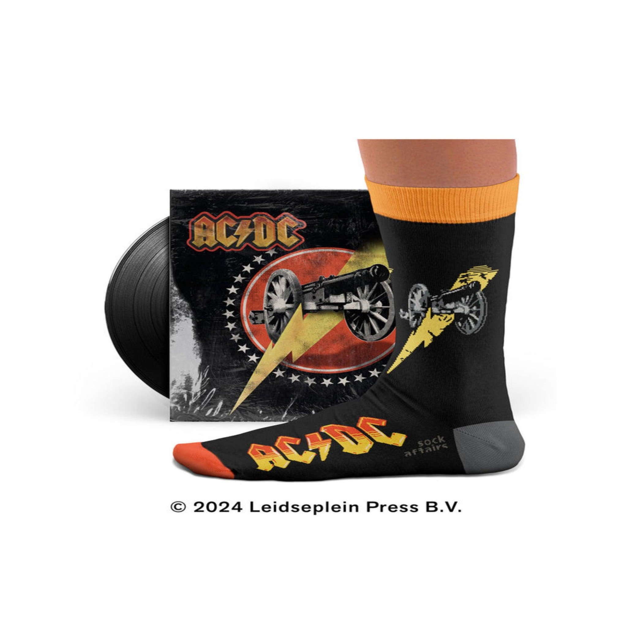 Voir la diapositive 3 : SOCK AFFAIRS Chaussettes ac/dc, for those about to rock