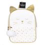 Voir la diapositive 4 : Paris Prix Sac à Dos Enfant  Chat  28cm Blanc