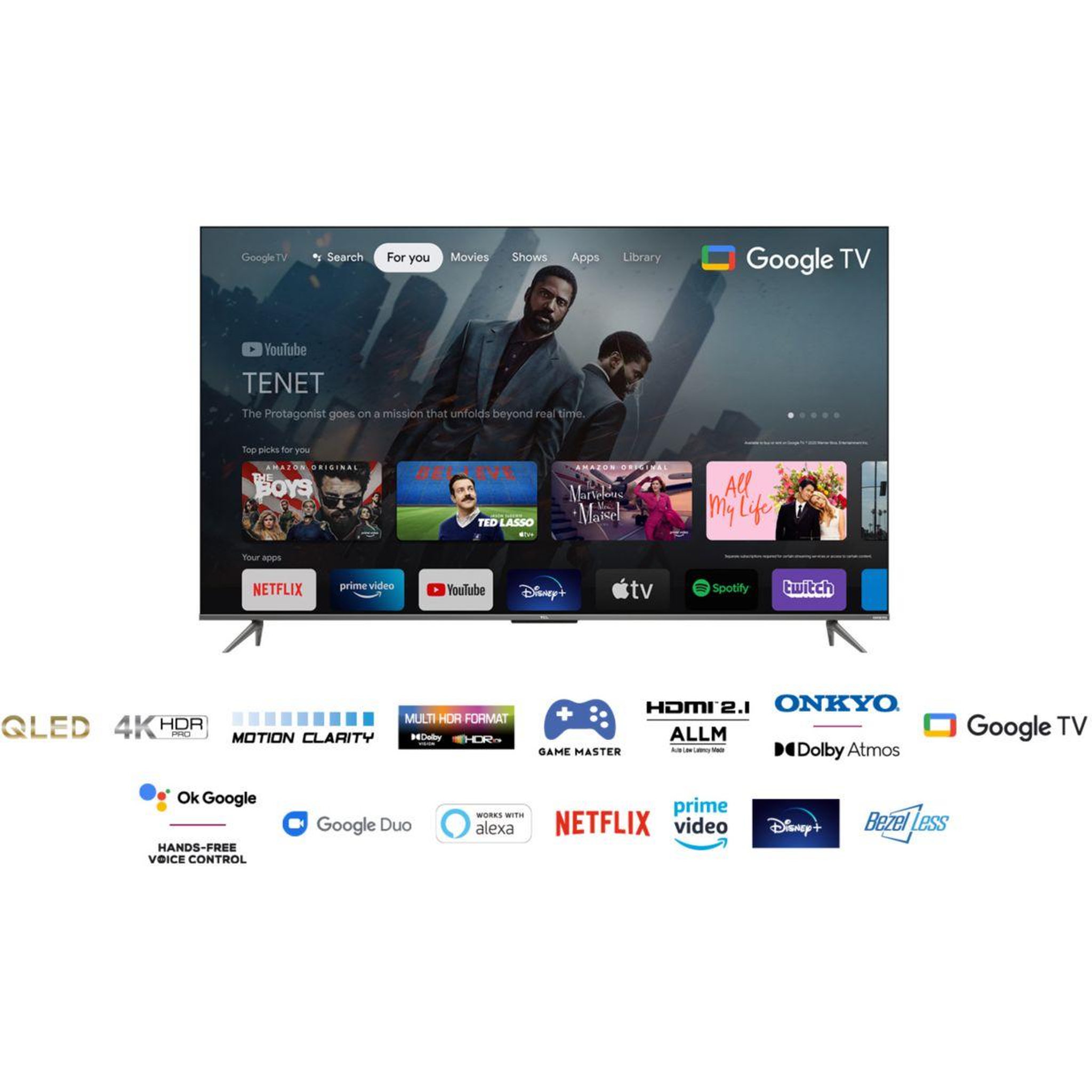 Voir la diapositive 5 : TCL TV QLED 50C635