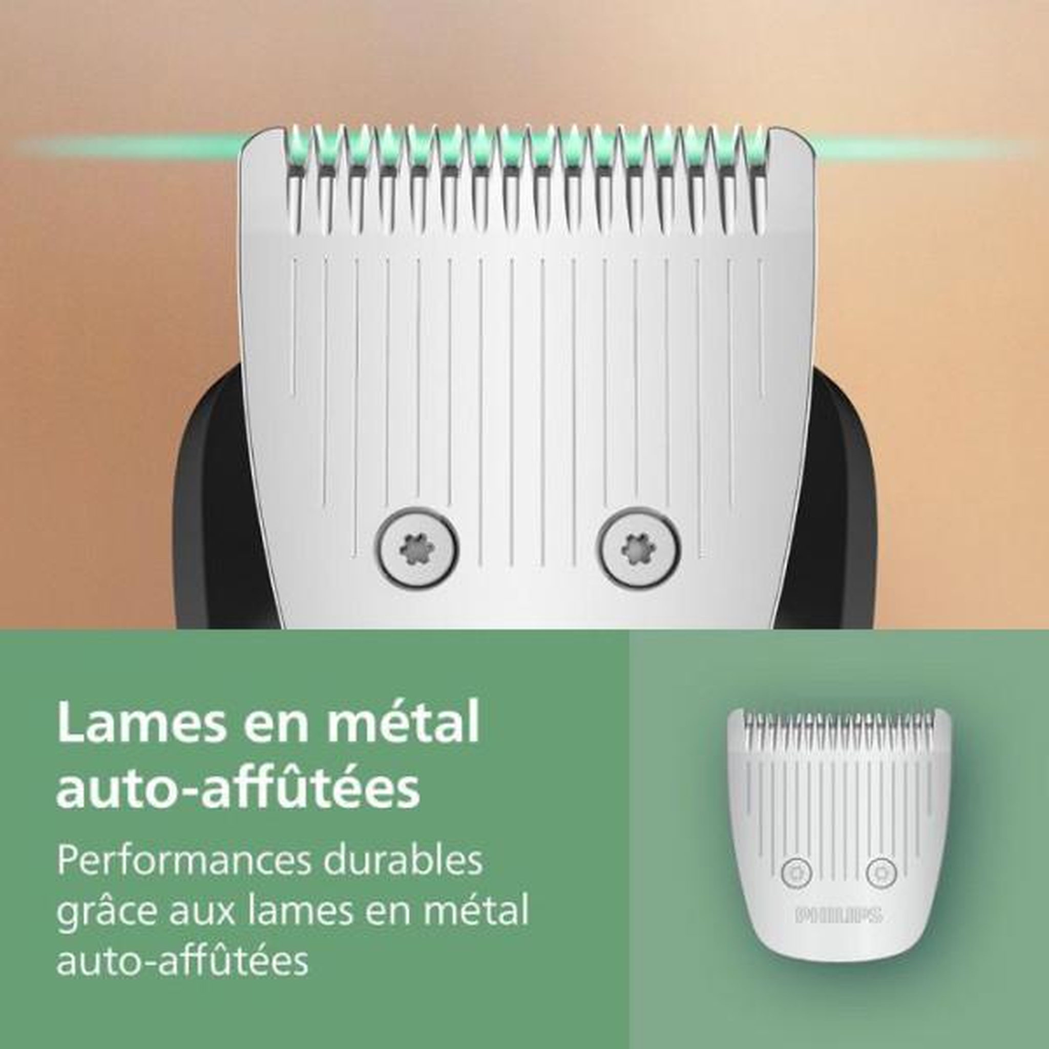 Voir la diapositive 6 : Philips Tondeuse multifonctions rechargeable - MG5941/15