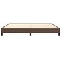 Voir la diapositive 5 : VIDAXL Cadre de lit sans matelas marron 200x200 cm similicuir