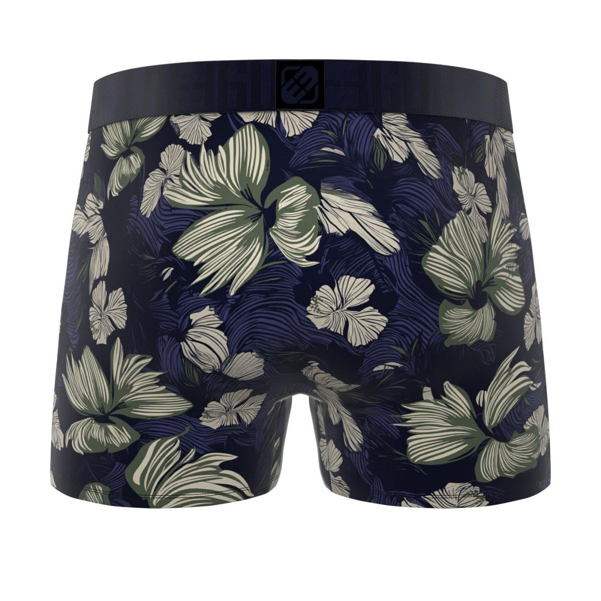 FREEGUN Lot de 3 boxers homme Flowers