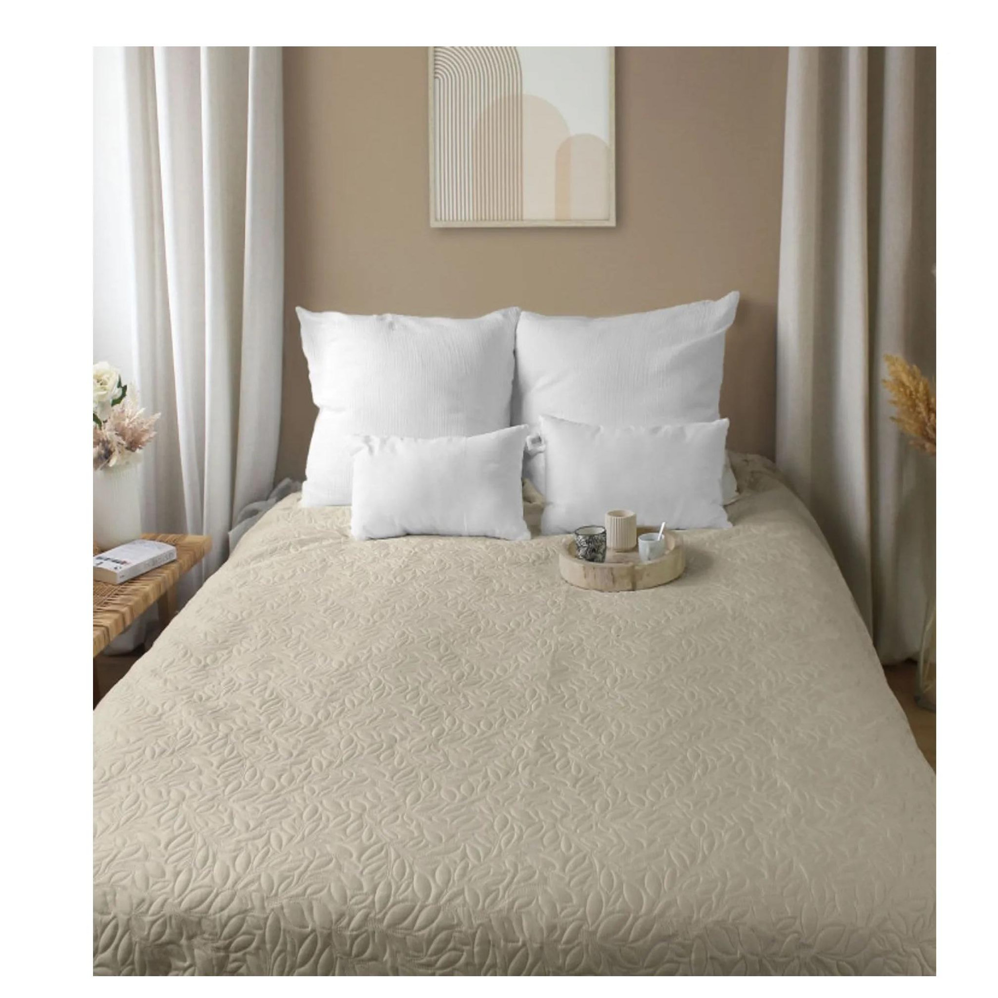 Voir la diapositive 4 : Eden Couvre-lit en microfibre rosace