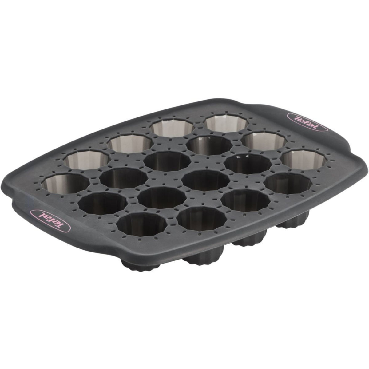 TEFAL Moule à cannelé mini canneles CrispyBake Cake Factory