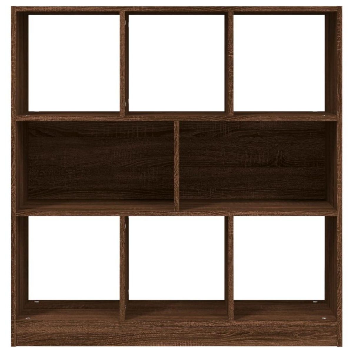 VIDAXL Bibliotheque Chene marron 97,5x29,5x100 cm Bois d'ingenierie