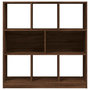 Voir la diapositive 4 : VIDAXL Bibliotheque Chene marron 97,5x29,5x100 cm Bois d'ingenierie
