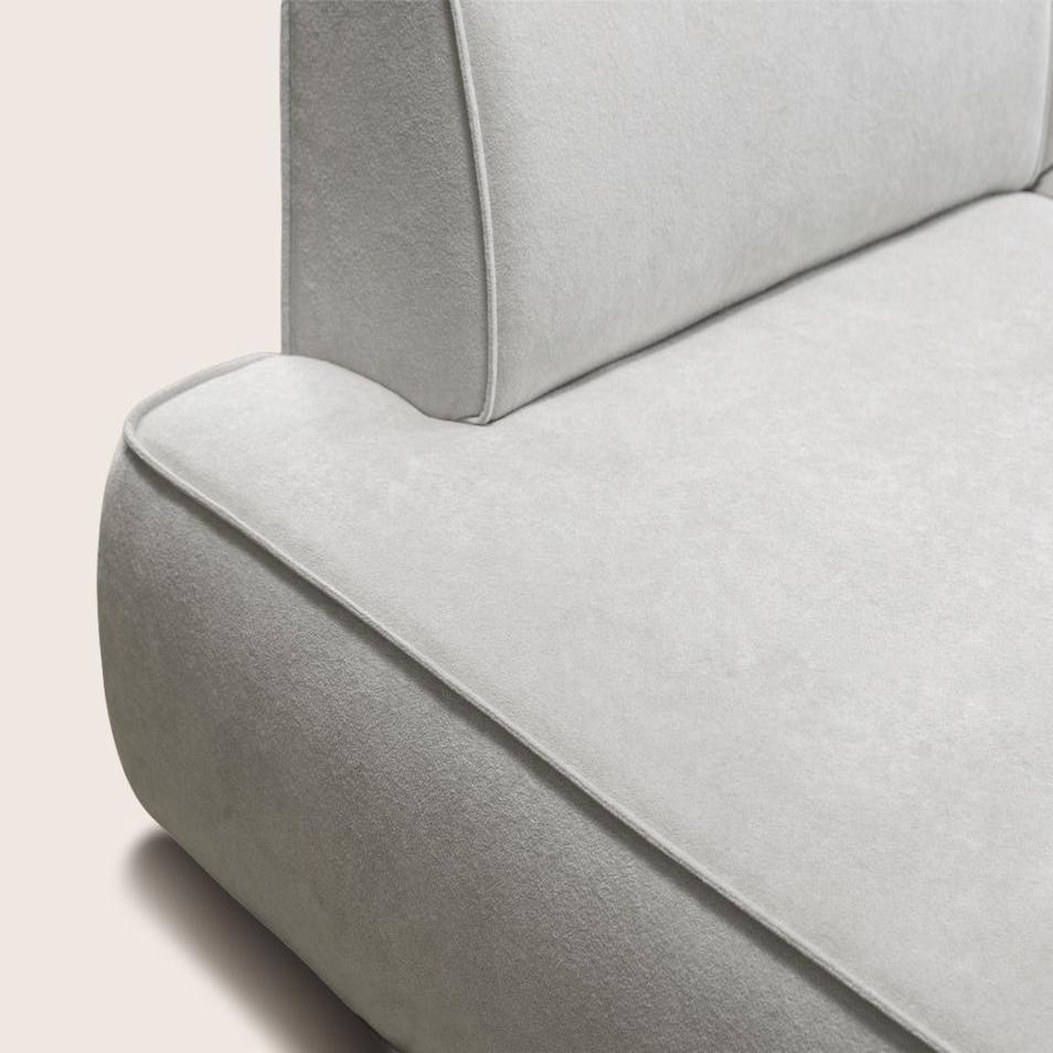Voir la diapositive 6 : BEST MOBILIER Lisette - canapé d'angle gauche 4 places convertible avec coffre en velours