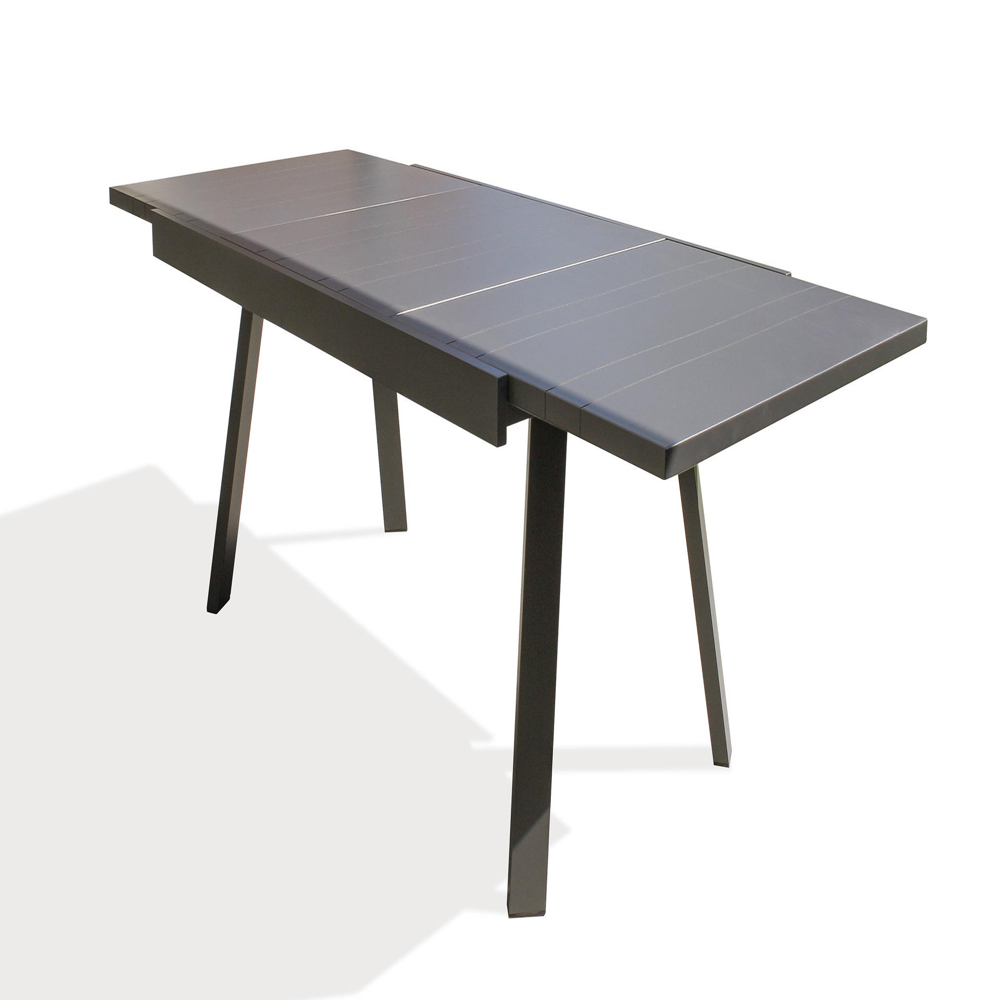 DCB GARDEN Table de jardin en aluminium (8 places)