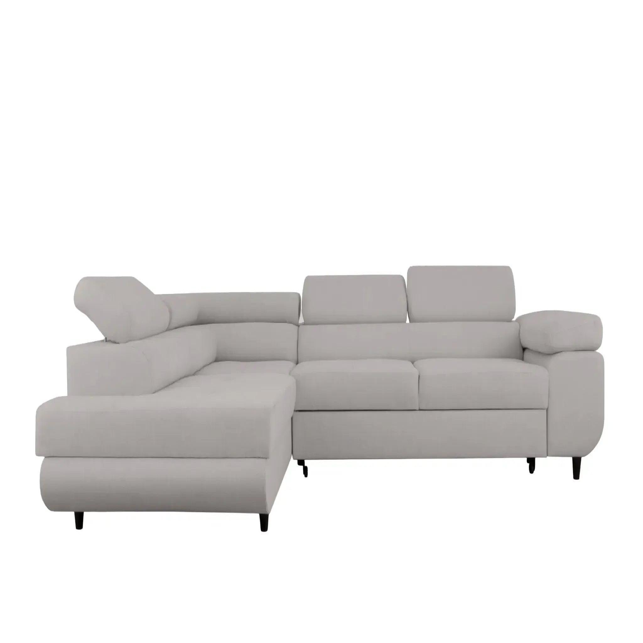 Voir la diapositive 1 : CASANOVA PARIS Charlie l - canapé d'angle convertible tissu chiné