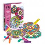 Sentosphere art et creation Stickers vitrail - mandalas