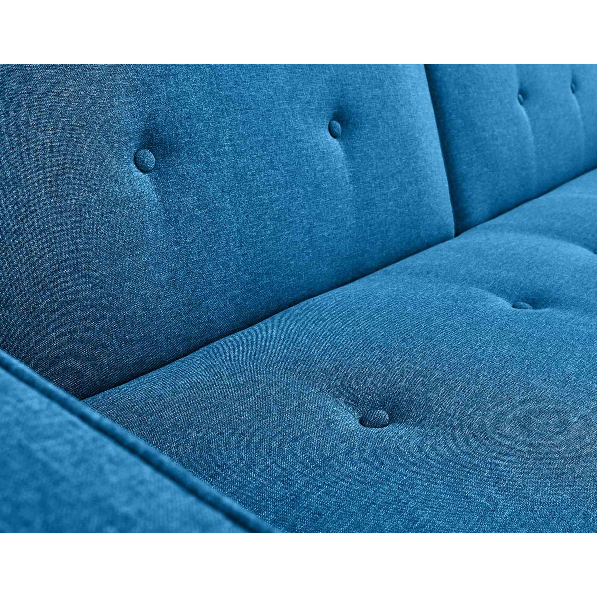 BEST MOBILIER Babylone - canapé convertible clic-clac - 2 places - en tissu