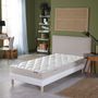 Voir la diapositive 2 : IDLITERIE Ensemble Matelas 100% latex 5 zones ORIGINEL + Sommier - Spécial Dos Sensible - Fabriqué en France