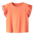 NAME IT T Shirt  Fille Name it Rejaline. Coloris disponibles : Orange