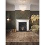 Voir la diapositive 3 : DUTCH WALLCOVERINGS DUTCH WALLCOVERINGS Papier peint Palm Palace Noir et dore