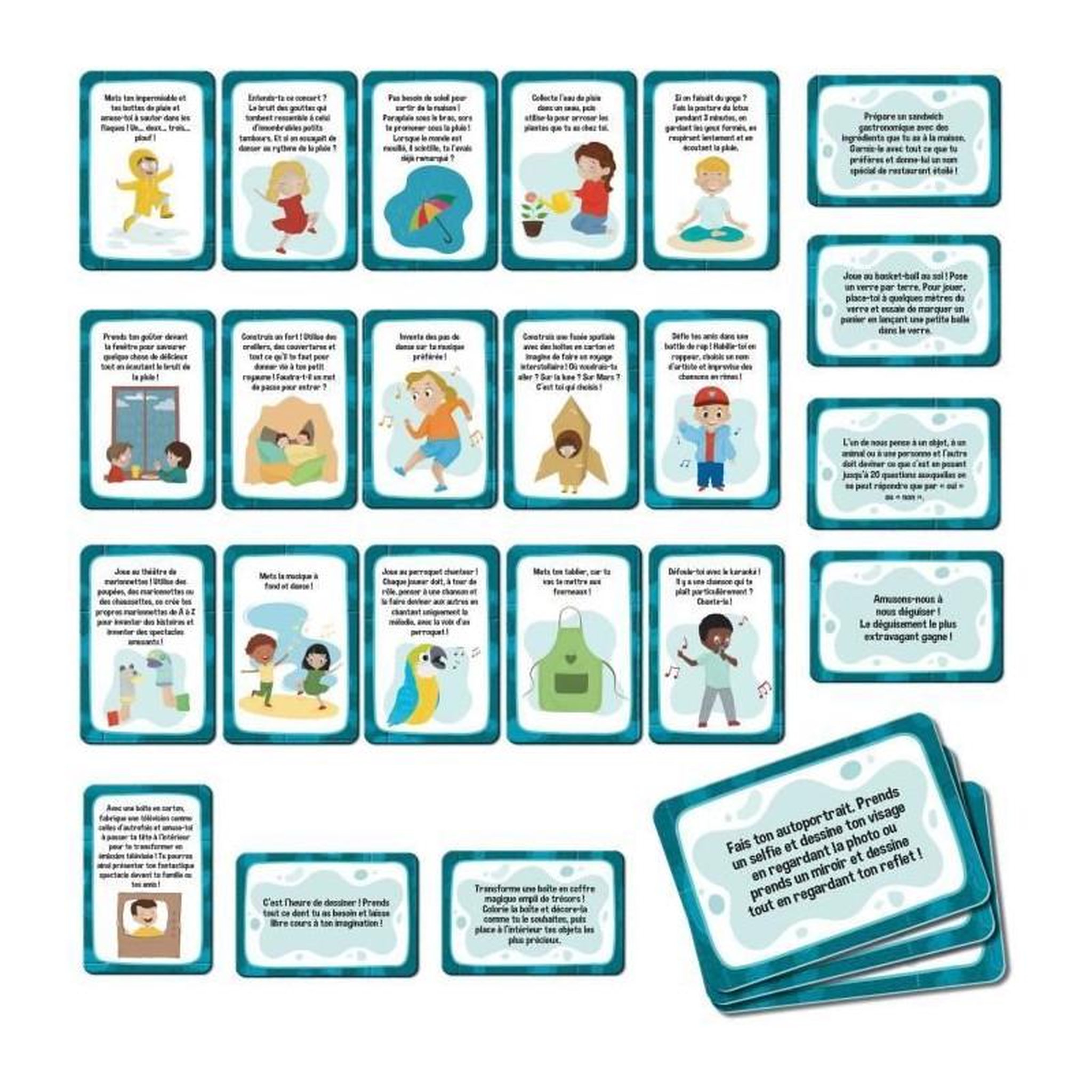 Voir la diapositive 2 : LISCIANI GIOCHI Jeu éducatif Lisciani Giochi Cartes illustrées coloré
