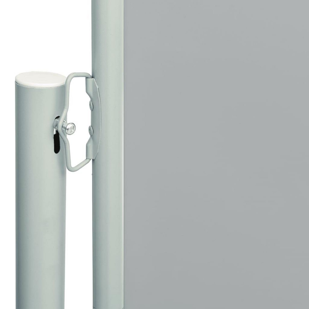 VIDAXL Auvent lateral retractable de patio 180x600 cm Gris