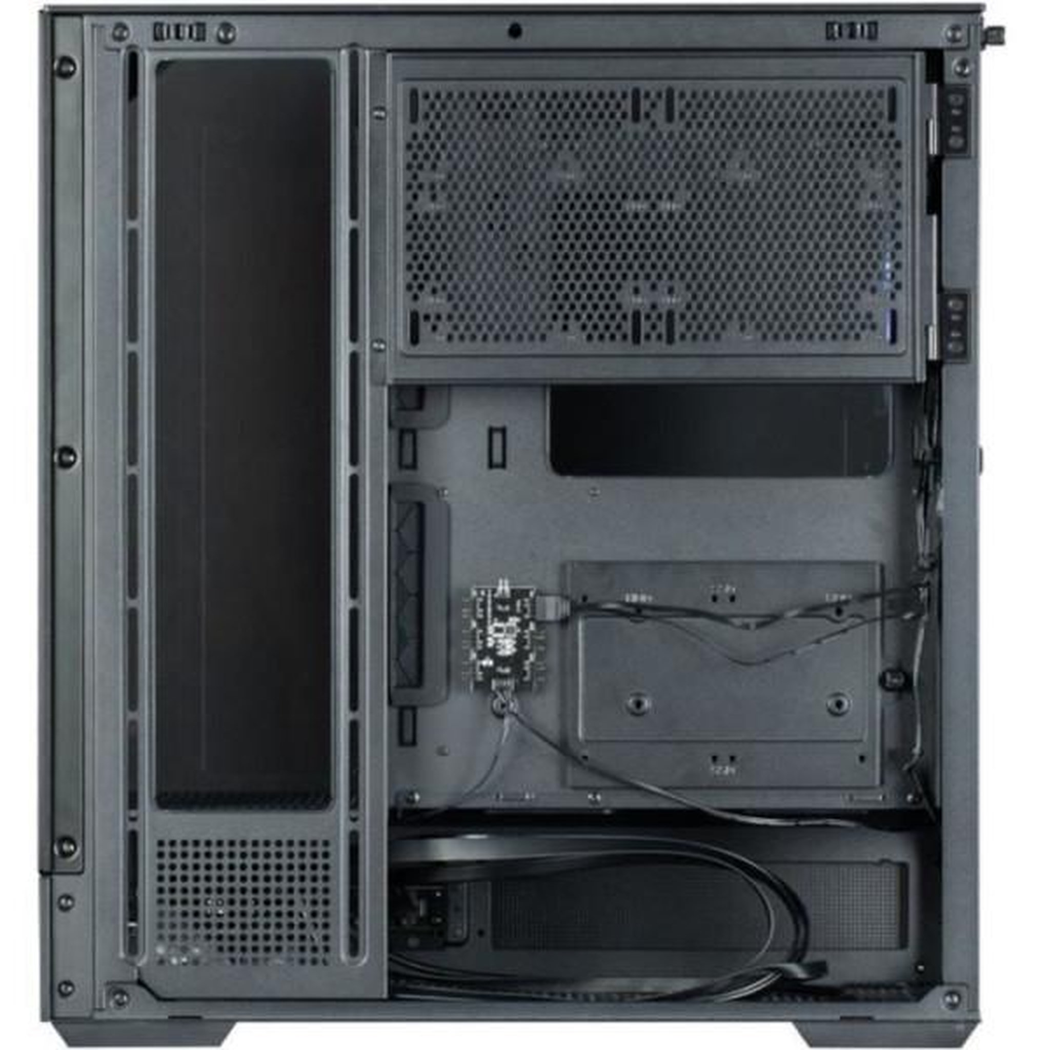 Voir la diapositive 5 : Zalman Boitier sans alimentation - ZALMAN P40 Prism Plus - Moyen tour - Format ATX - Noir