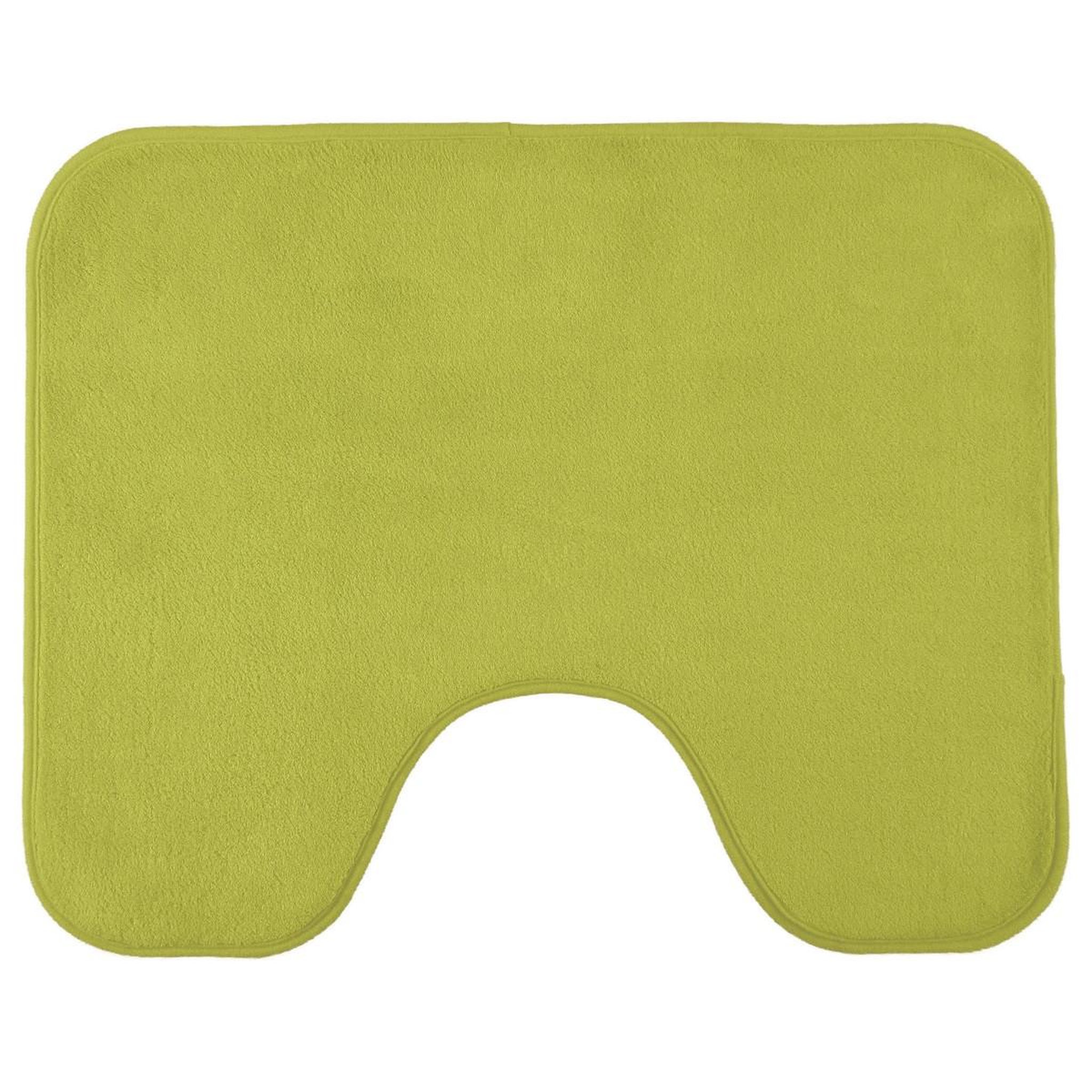 GUY LEVASSEUR Tapis de toilette uni en polyester  50x40cm