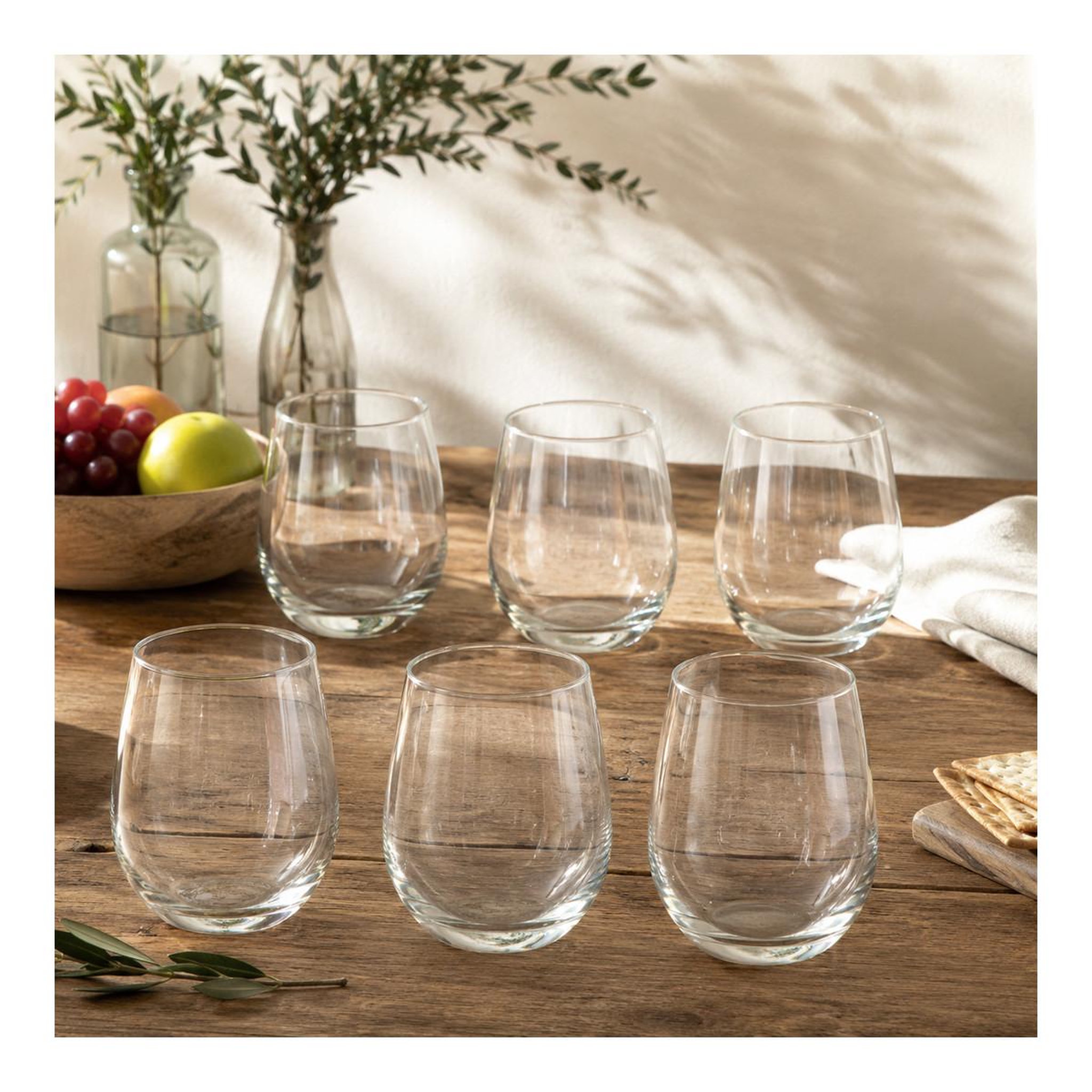 Voir la diapositive 2 : Paris Prix Lot de 6 verres à eau  orpea  36cl transparent