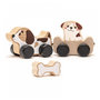 Voir la diapositive 2 : CUBIKA Clever Puppies chien en bois