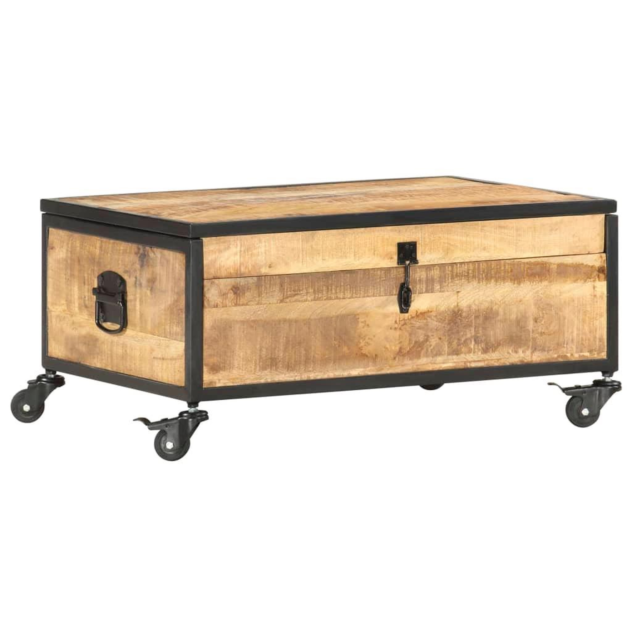 VIDAXL Table basse 70x50x33 cm bois de manguier massif