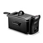 Voir la diapositive 5 : KITCHENCOOK Kitchencook - Friteuse 3l Inox Semi Pro - 2100w - Couvercle Avec Fenêtre - Rangement Compact - Pieds Antidérapants
