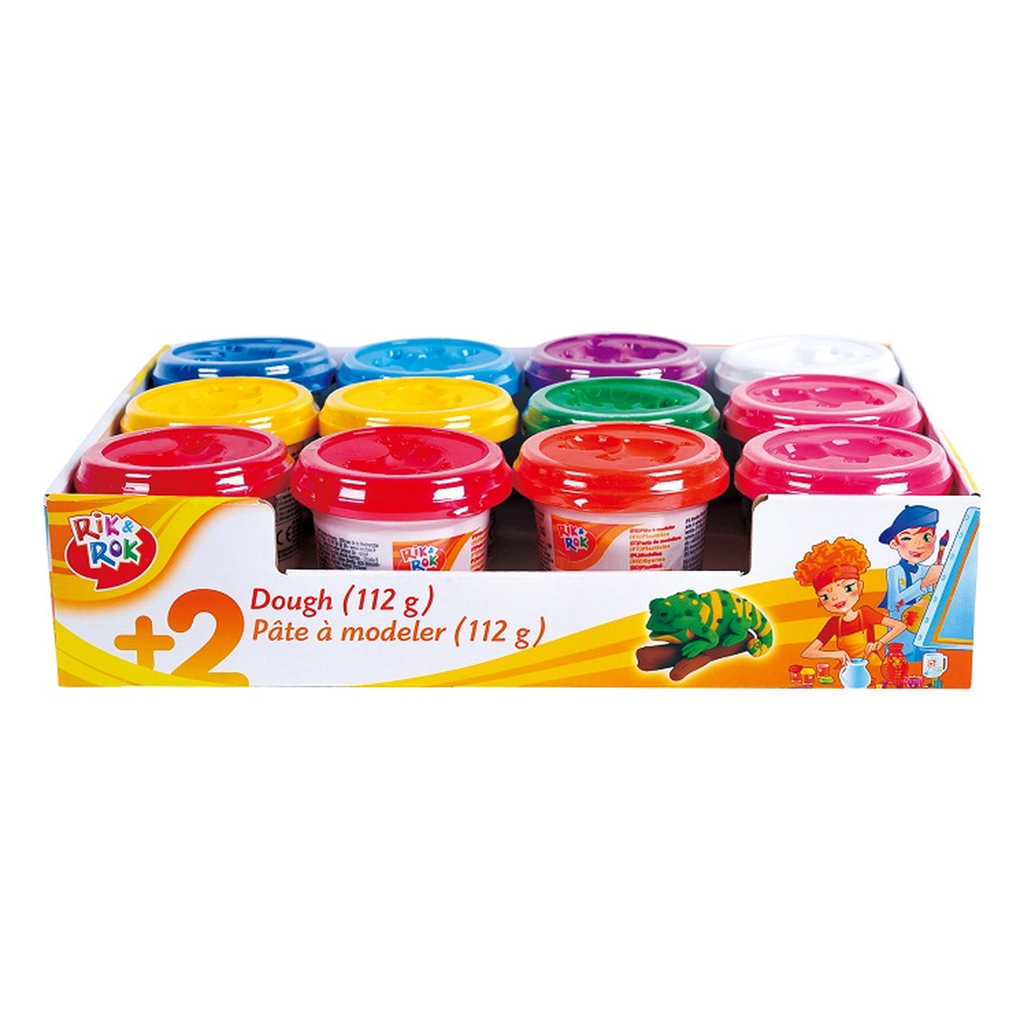 Voir la diapositive 2 : One Two Fun Pot pâte à modeler 112g