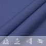 Voir la diapositive 5 : VIDAXL Voile de parasol tissu oxford rectangulaire 2x4,5 m bleu