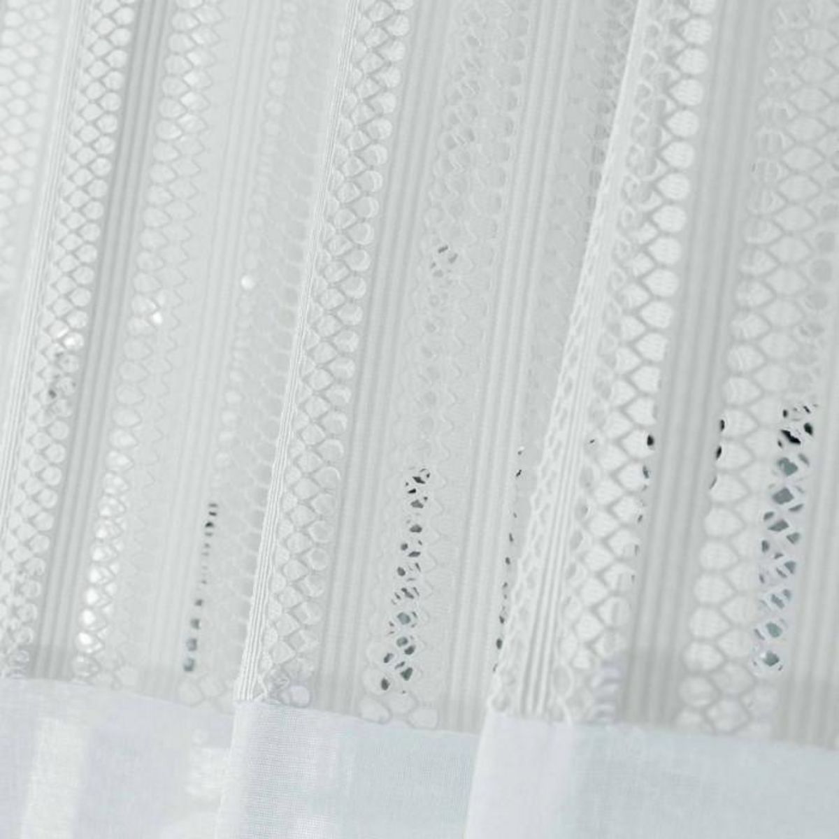 Paris Prix Rideau Voilage à Œillets  Madi  140x240cm Blanc