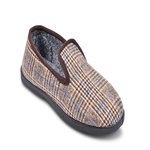 OZABI OZABI Pantoufles Homme Mule Chaudes Antiderapantes Confort. Coloris disponibles : Bleu, Gris, Marron
