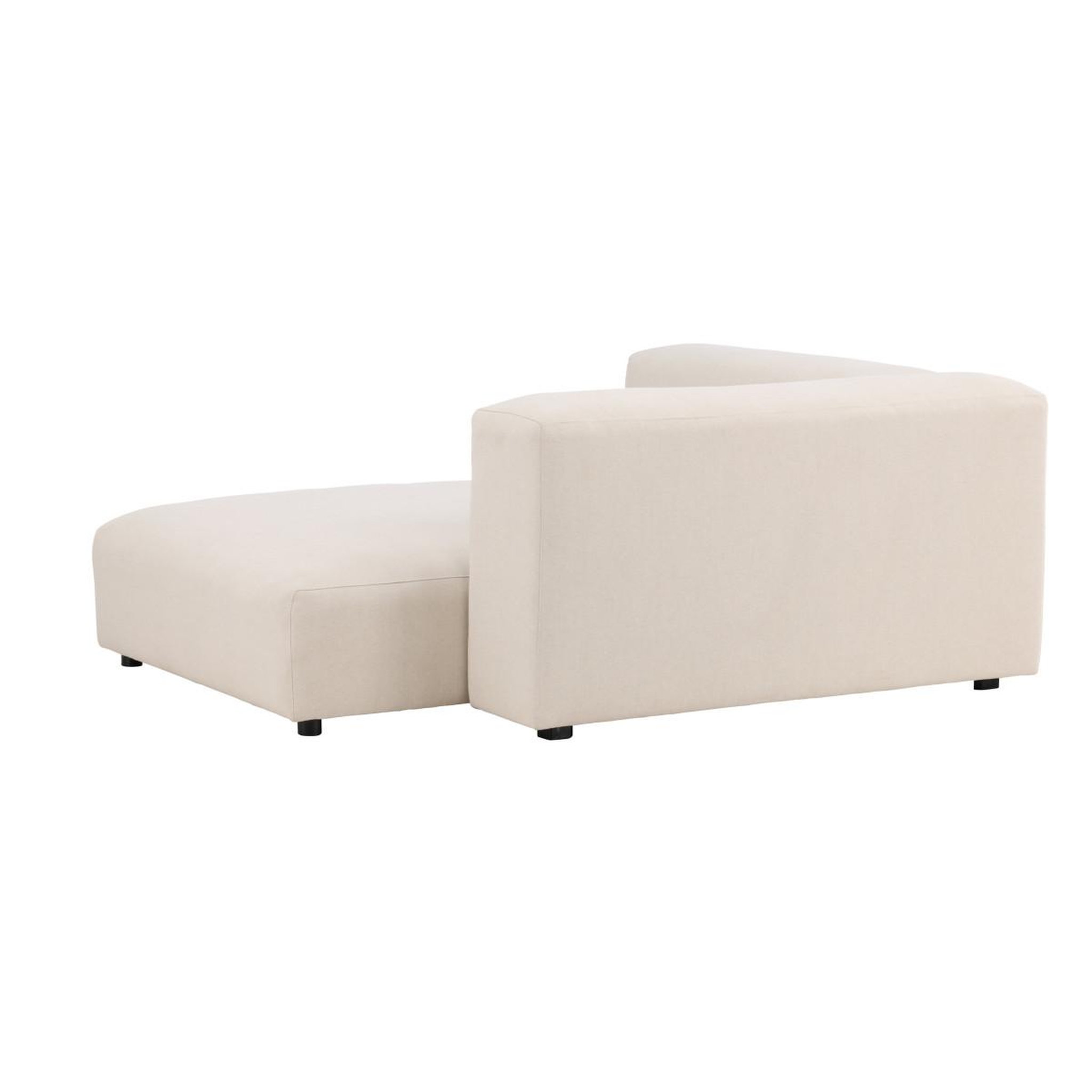 Voir la diapositive 4 : Paris Prix Module de canapé angle  mavi  177cm beige