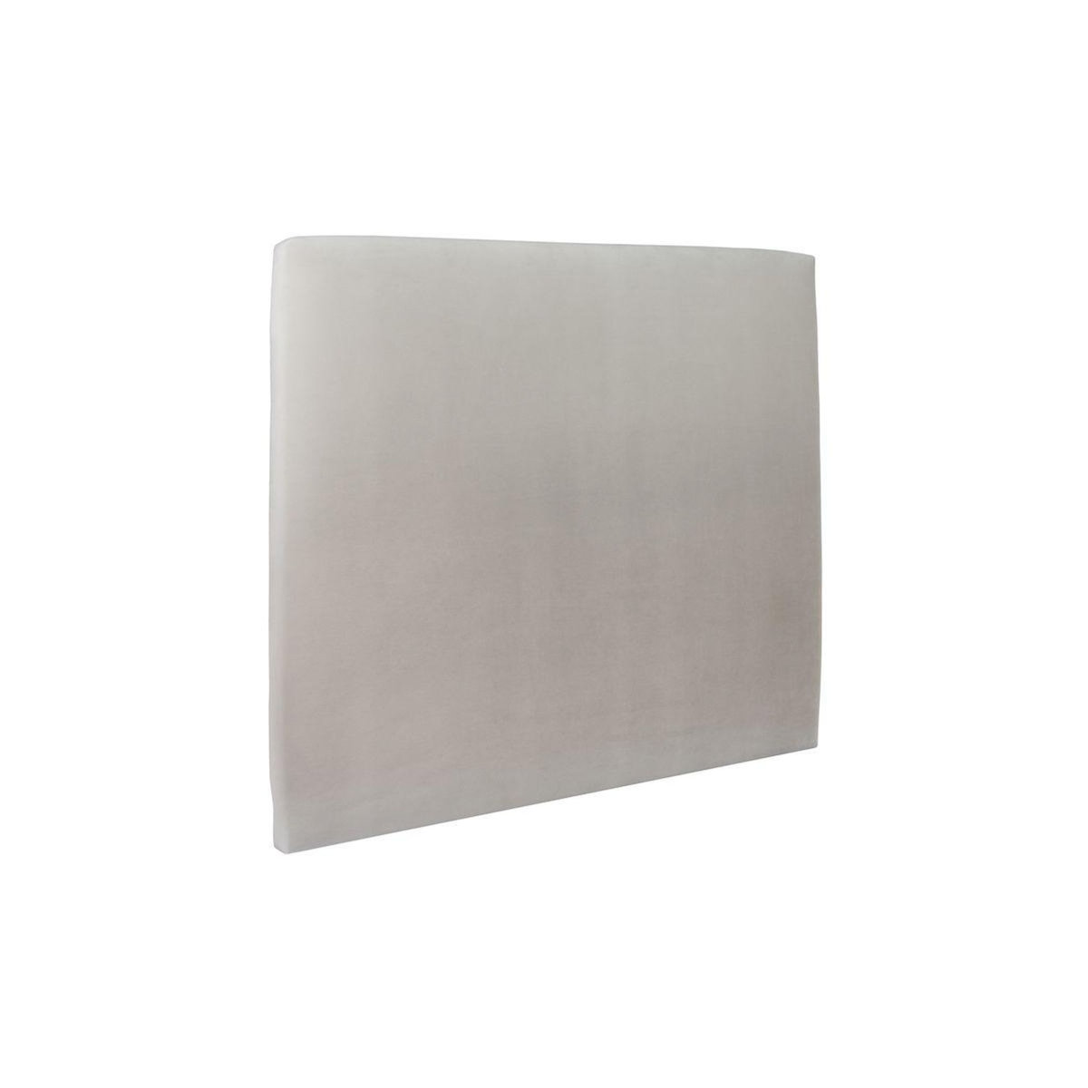 Sommeil de Plomb Lit avec tête de lit tapissier velours et sommier kit - Hauteur totale : 29cm