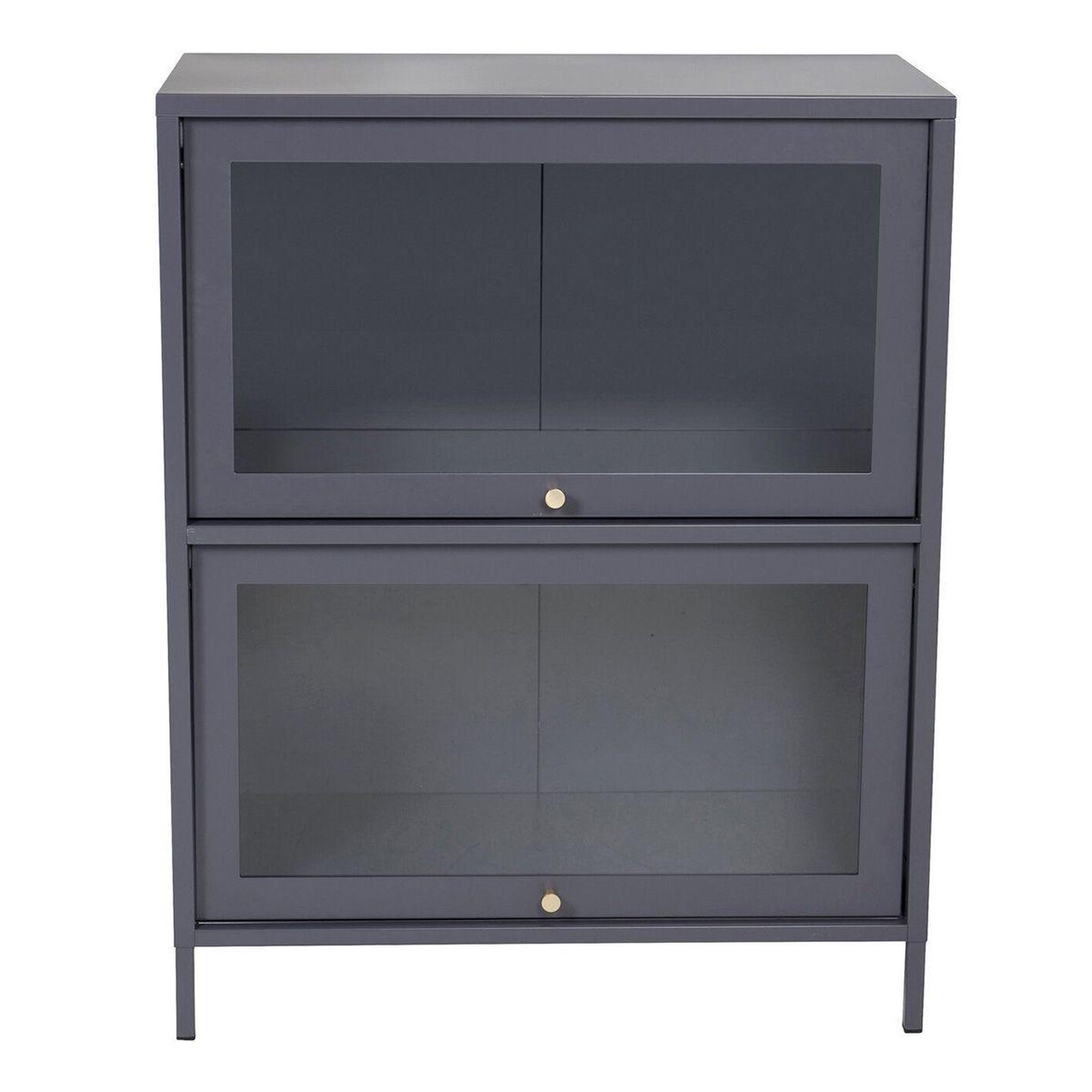 Voir la diapositive 1 : Paris Prix Vitrine 2 Portes  Bakal  100cm Gris Clair