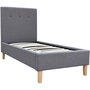 Voir la diapositive 1 : Habitat et Jardin Lit  Elise  - 90 x 190 cm - Gris