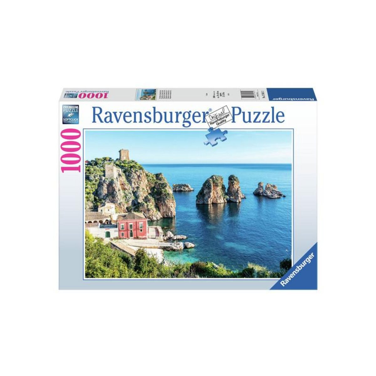RAVENSBURGER Ravensburger - Jigsaw puzzle Italian Landscapes Sicily 2, 1000 pcs. 176113