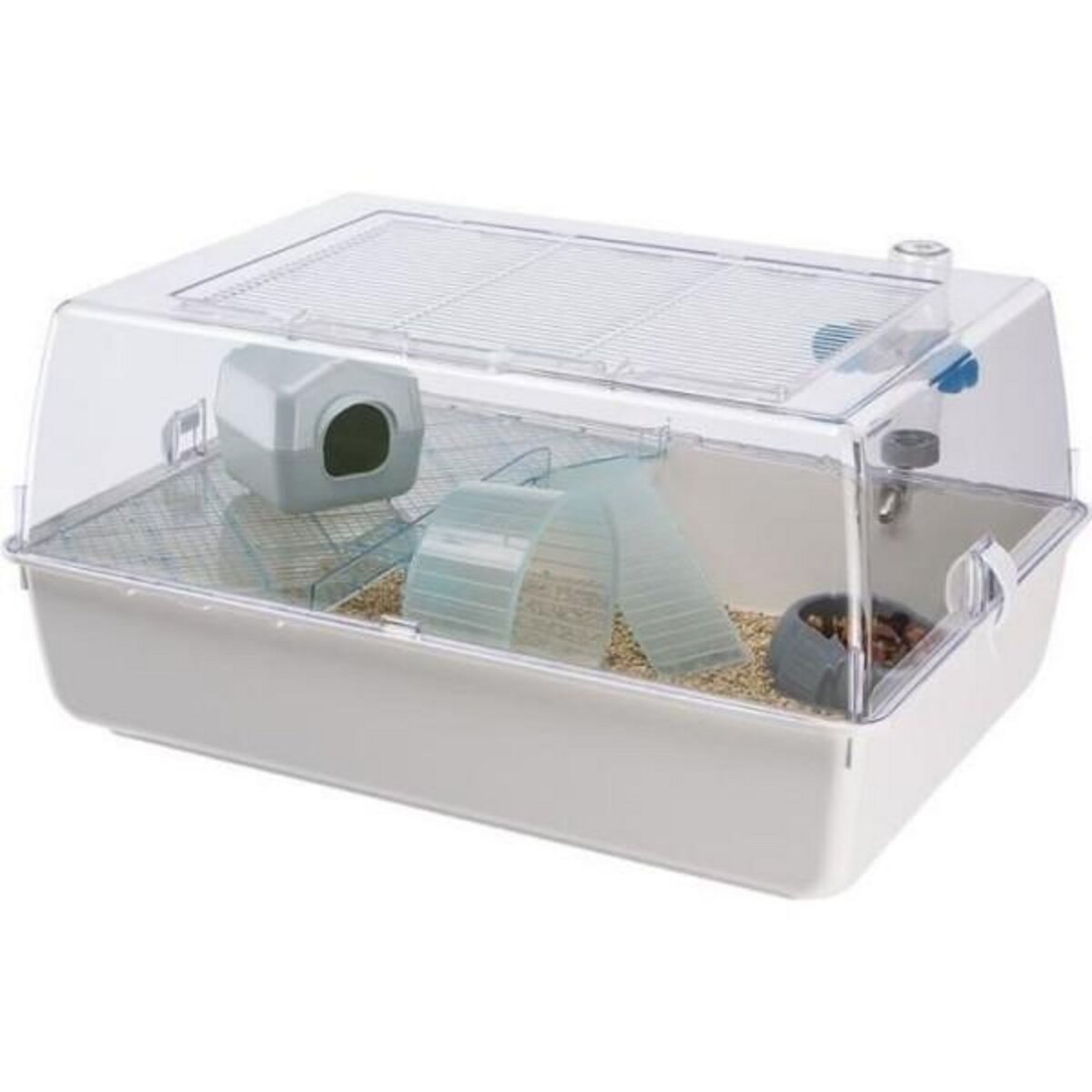 Ferplast Cage pour hamster 55* 39* 27 cm - Mini Duna Blanche - FERPLAST