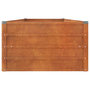 Voir la diapositive 5 : VIDAXL Lit sureleve de jardin rouille 240x80x45 cm acier corten