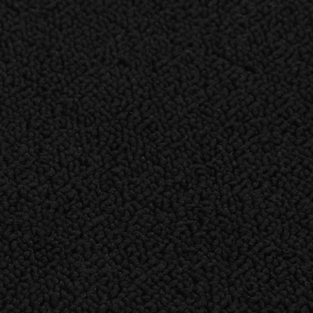 VIDAXL Tapis d'escalier antiderapants 15pcs 60x25cm Noir Rectangulaire