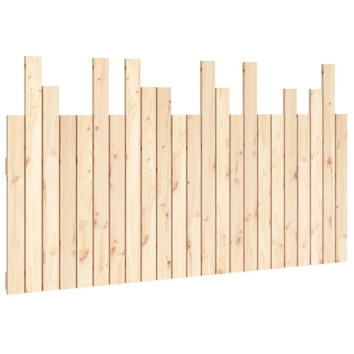 VIDAXL Tete de lit murale 146,5x3x80 cm Bois massif de pin