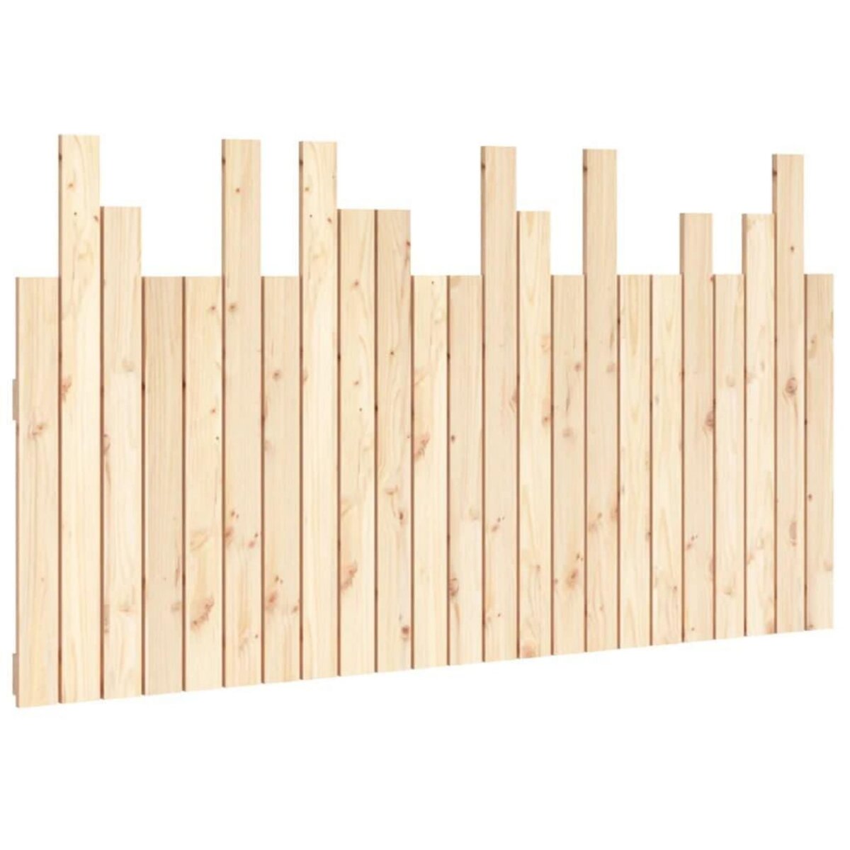 VIDAXL Tete de lit murale 146,5x3x80 cm Bois massif de pin