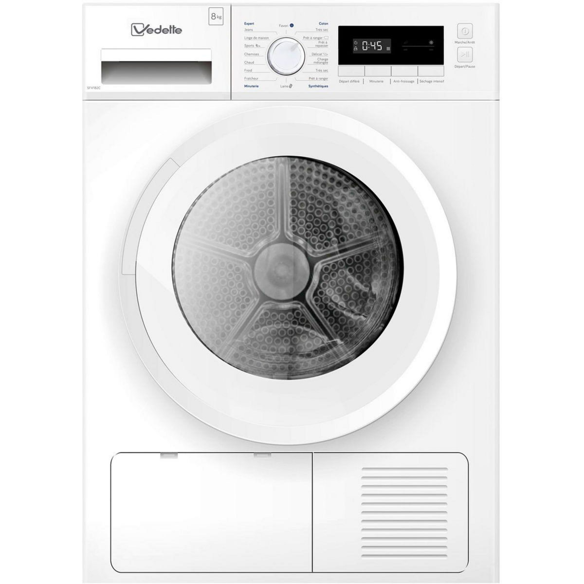 Vedette Sèche linge à condensation SFV182C