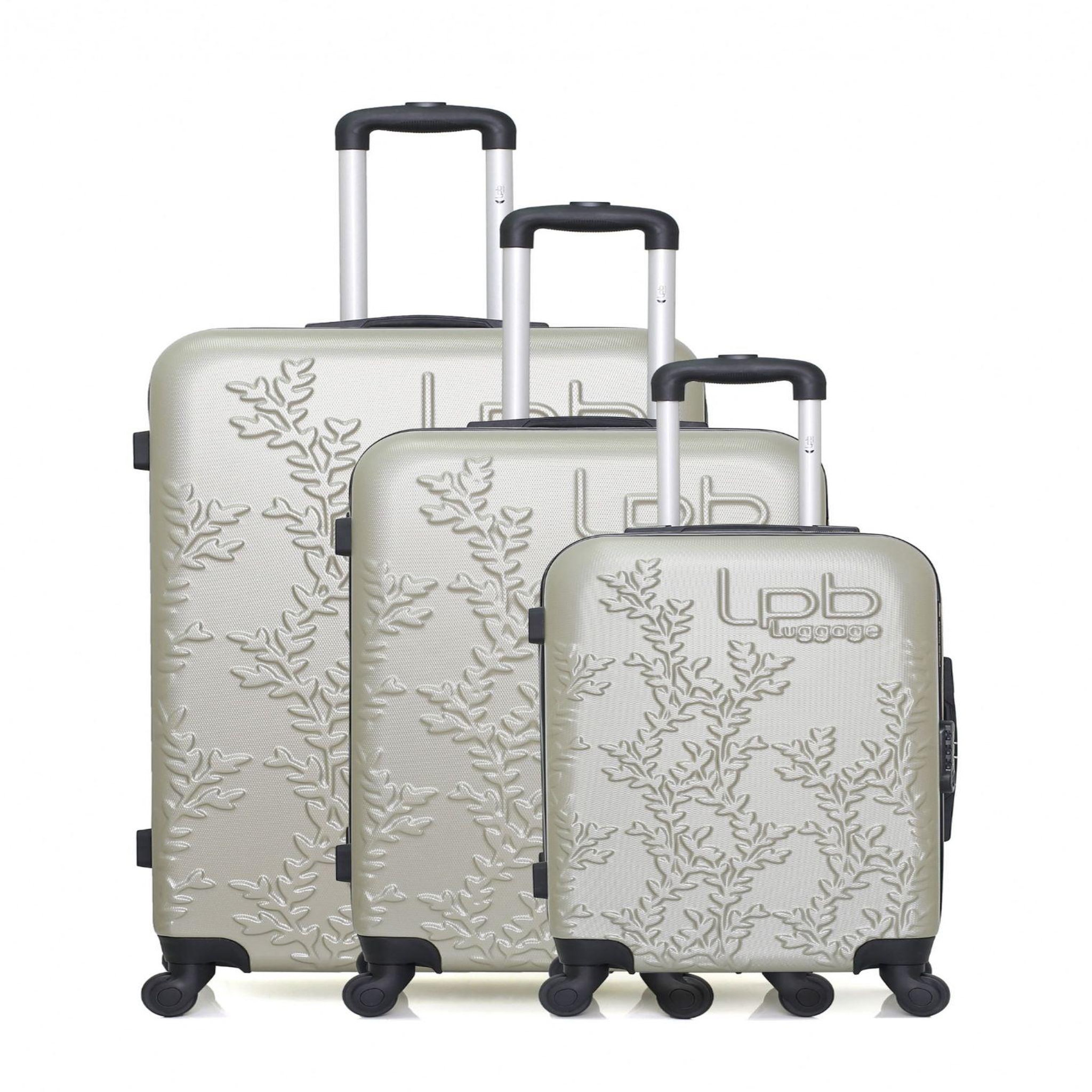LES P'TITES BOMBES LPB Lpb luggage - set de 3 valises nais 75 cm 4 roues