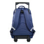 Voir la diapositive 4 : Bagtrotter BAGTROTTER Sac à dos à roulettes Lili Lou Bleu