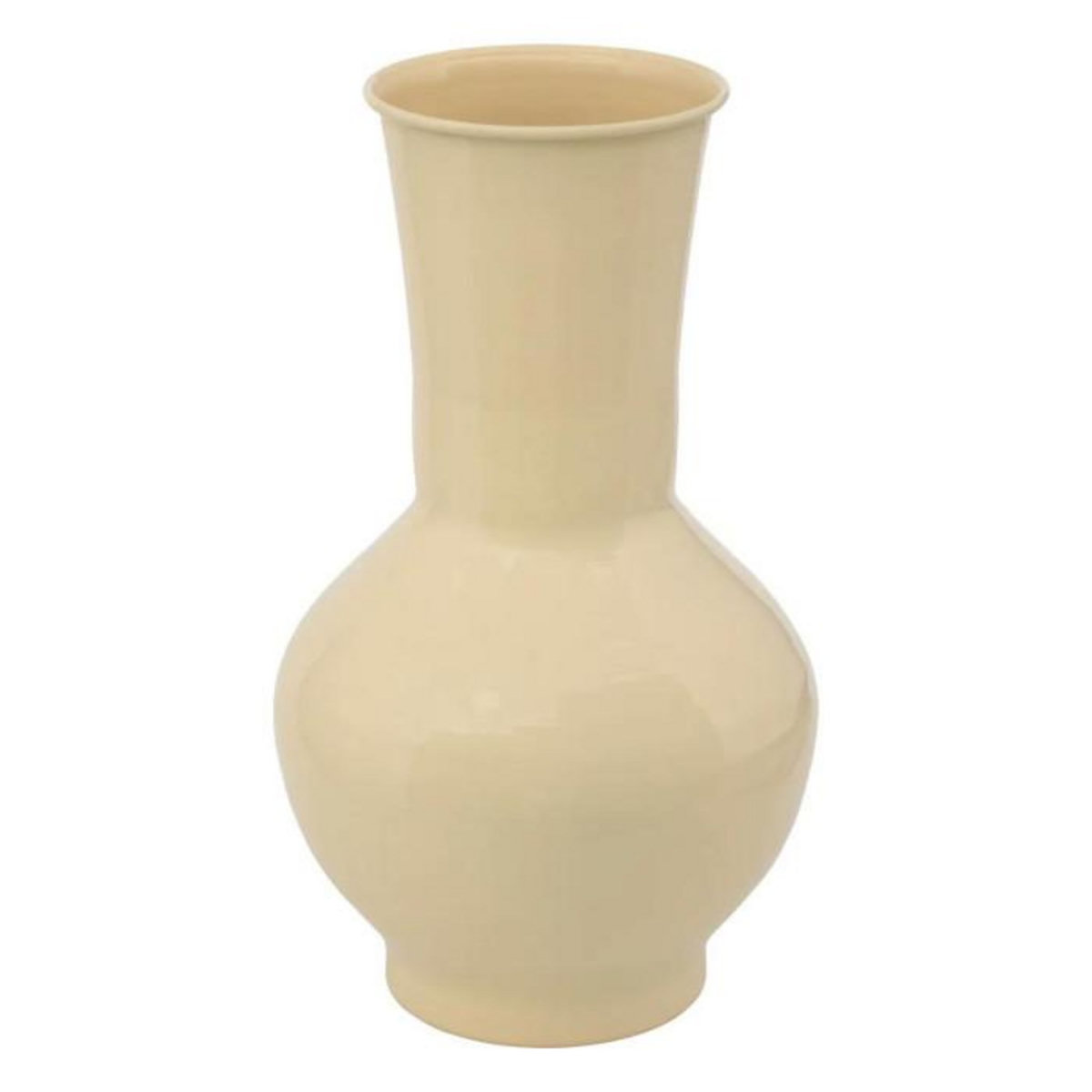 ATMOSPHERA Vase Déco en Métal  Kian  20cm Jaune