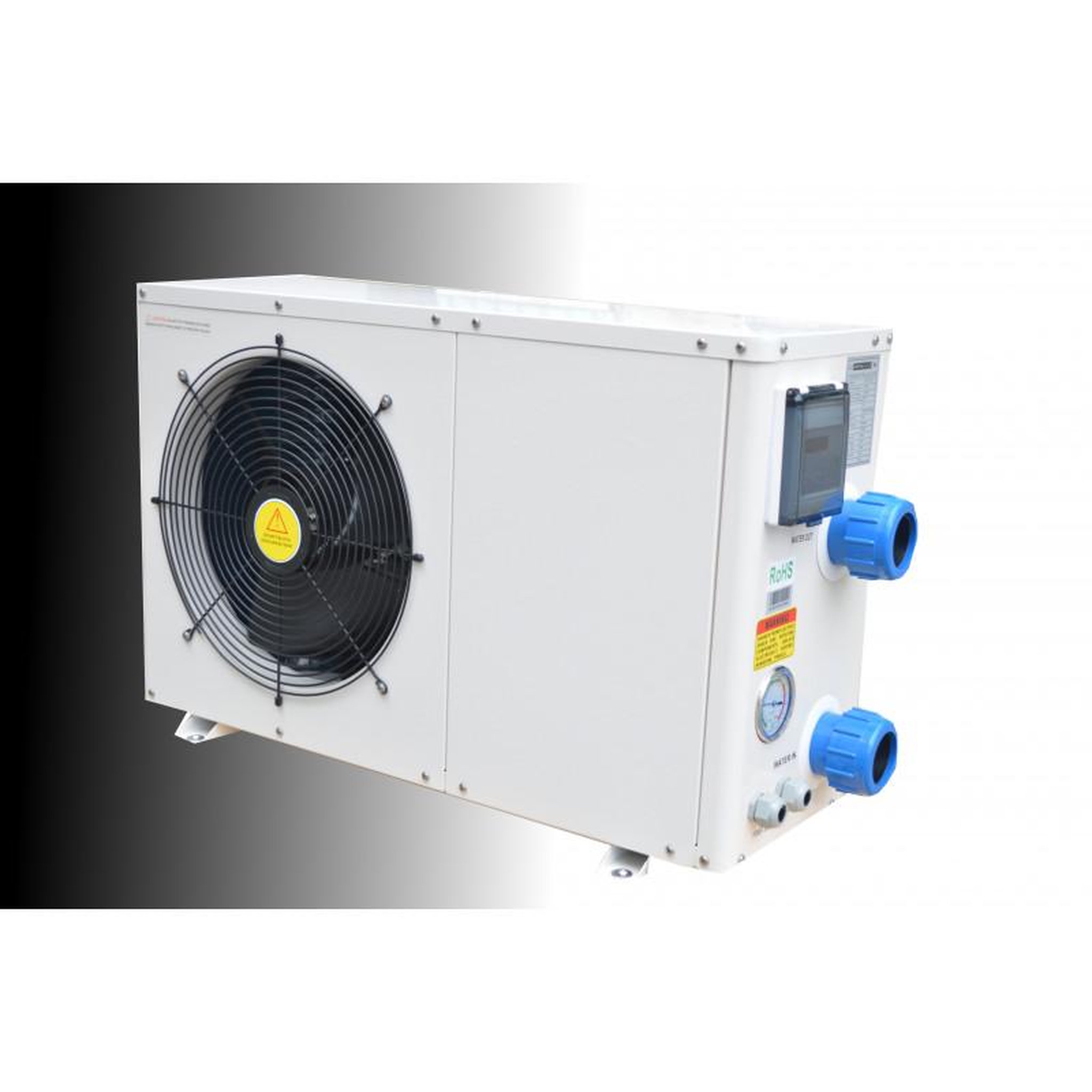 Voir la diapositive 3 : water'clip Pompe à chaleur de piscine 30 m3 réversible R410